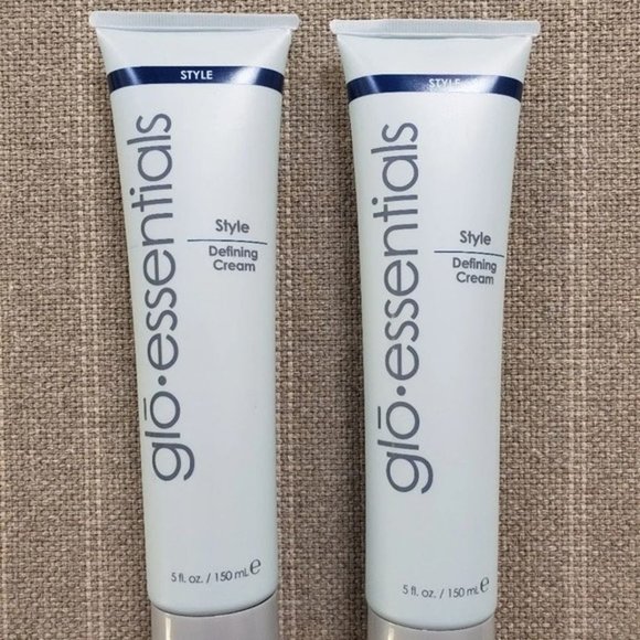 GloEssentials Hair New Gloessentials Style Defining Cream Set 2 5 Fl Oz Bottles